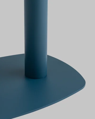 Журнальный столик Eanna S, металл, синий УТ000040322 Stool Group столешница синяя из металл фото 5