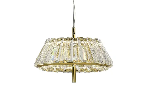 Светильник подвесной LED 8444/S gold Newport прозрачный 1 лампа, основание золотое в стиле американский современный классический  фото 2