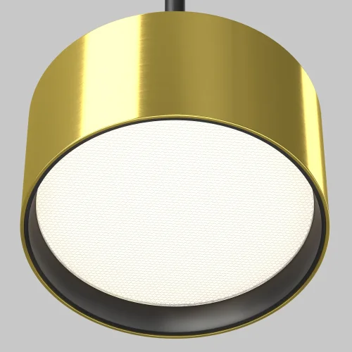 Светильник подвесной LED Glare P102PL-12W4K-BS Maytoni латунь на 1 лампу, основание латунь в стиле современный хай-тек фото 2