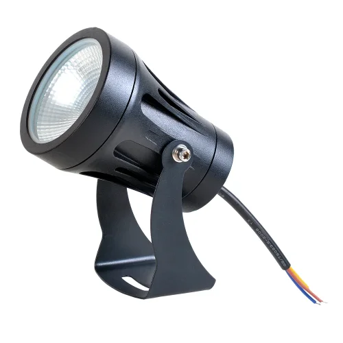 Ландшафтный светильник LED Elsie A4715IN-1BK Arte Lamp уличный IP65 чёрный 1 лампа, плафон чёрный в стиле хай-тек современный LED фото 2