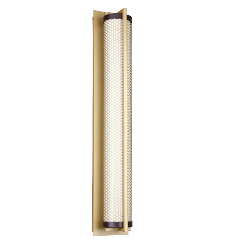 Бра LED Ligero 4190-1W Favourite белый на 1 лампа, основание матовое золото в стиле современный  фото 2