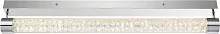 Светильник потолочный LED ALIVIO 65200-36D Globo прозрачный на 1 лампу, основание серебряное в стиле современный 