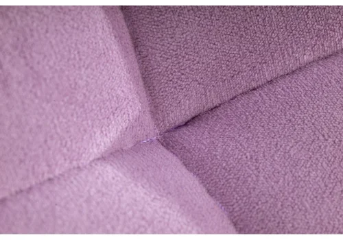 Барный стул Лофт катания лаванда / белый матовый 507427 Woodville, розовый/велюр, ножки/металл/белый, размеры - ****350*350 фото 6