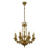 Люстра подвесная Бизантин / Bizantin 10577/14 LOFT IT без плафона на 14 ламп, основание латунь в стиле Люстра подвесная Бизантин / Bizantin 10577/14 LOFT IT без плафона на 14 ламп, основание латунь в стиле