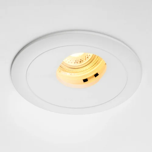 Светильник точечный Anello 012216 Lightstar белый на 1 лампу, основание белое в стиле современный круглый фото 6