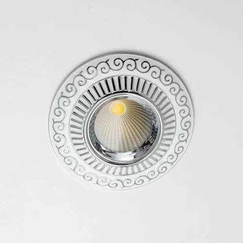 Светильник точечный LED Боска CLD041NW1 Citilux белый 1 лампа, основание белое в стиле классический  фото 4