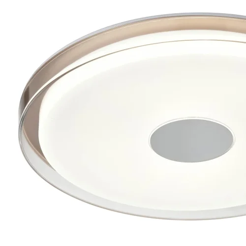 Светильник потолочный LED с пультом Flash VL7214L01 Vele Luce белый 1 лампа, основание хром в стиле хай-тек с пультом фото 3