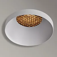 Светильник точечный Ducre A8094PL-1WH Arte Lamp белый на 1 лампу, основание белое в стиле современный круглый