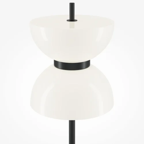 Торшер LED Kyoto MOD178FL-L11B3K Maytoni  белый 1 лампа, основание чёрное в стиле современный
 фото 2