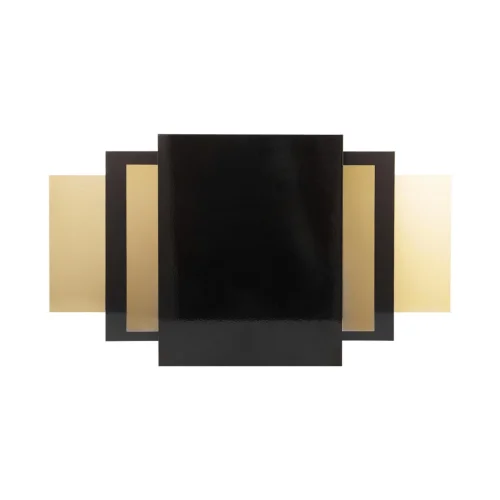 Бра Gerard 10138W LOFT IT чёрный на 1 лампа, основание золотое в стиле современный  фото 3