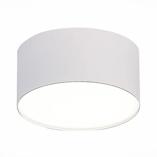 Светильник накладной ST606.542.12 ST-Luce белый 1 лампа, основание белое в стиле хай-тек круглый