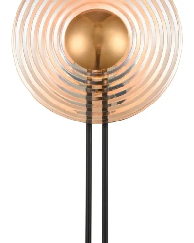 Бра LED Rome VL5754W01 Vele Luce золотой на 1 лампа, основание чёрное в стиле современный  фото 3