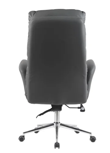 Кресло руководителя TopChairs Solid NC, серый УТ000041632 Stool Group, серый/экокожа, ножки/металл/хром, размеры - 1200*1290****мм фото 6