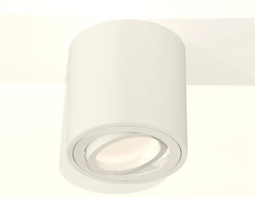 Светильник накладной Techno spot XS7531001 Ambrella light белый 1 лампа, основание белое в стиле хай-тек современный круглый фото 2