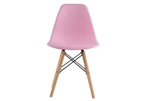 Пластиковый стул Eames PC-015 light pink 11897 Woodville, розовый/, ножки/массив бука дерево/натуральный, размеры - ****460*520 фото 4