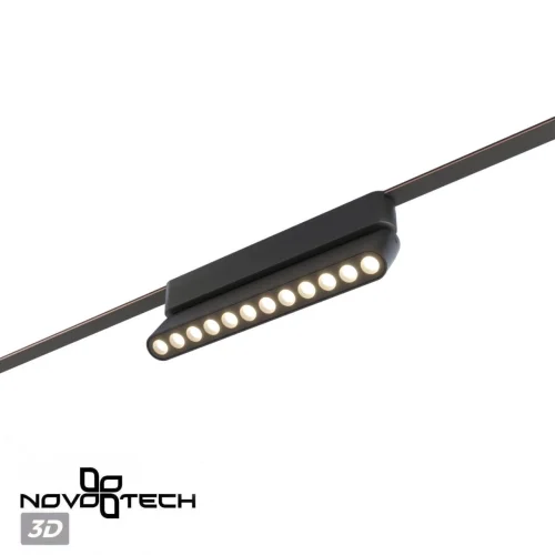Трековый смарт-светильник LED с двумя режимами работы Easy 359465 Novotech чёрный для шинопроводов серии Easy чёрный фото 6