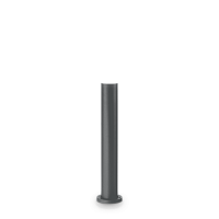 Парковый светильник CLIO MPT1 ANTRACITE Ideal Lux уличный IP44 чёрный серый 1 лампа, плафон чёрный серый в стиле современный E27