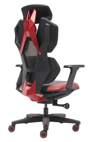 Геймерское кресло Tiger Экокожа Красный EP Tiger PU Red/Black Everprof, красный/экокожа, ножки//, размеры - 1200*1260***710* фото 5