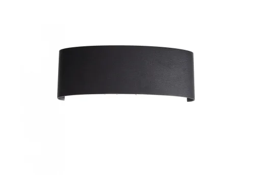 Настенный светильник уличный LED SL089.401.08 ST-Luce уличный IP54 чёрный на 8 ламп, плафон чёрный в стиле современный LED