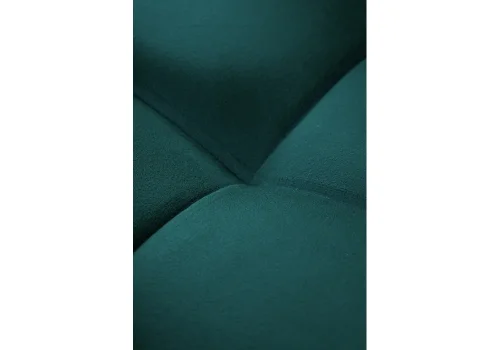 Стул на металлокаркасе Челси К морская волна / черный 511609 Woodville, зелёный/велюр, ножки/металл/чёрный, размеры - ****500*600 фото 6