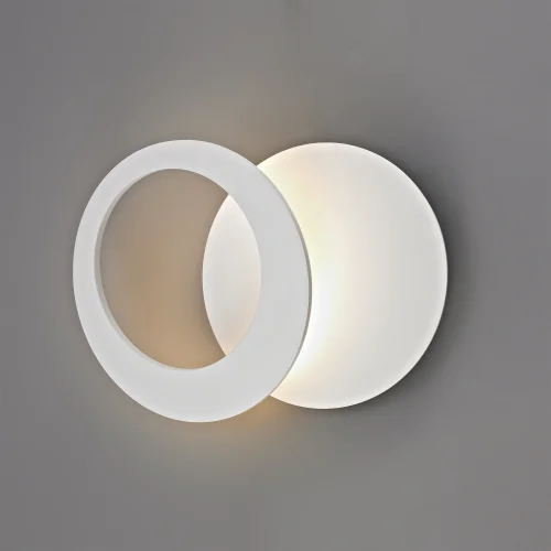 Бра LED Toronto 8461 Mantra белый на 1 лампа, основание белое в стиле хай-тек современный отражённый свет