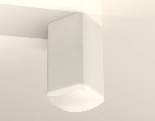 Светильник накладной Techno Spot XS XS7820022 Ambrella light белый 1 лампа, основание белое в стиле модерн хай-тек квадратный фото 2