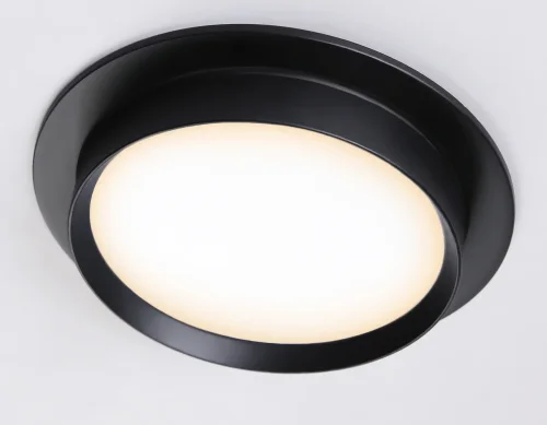 Светильник точечный TN5227 Ambrella light чёрный 1 лампа, основание чёрное в стиле хай-тек современный круглый фото 5