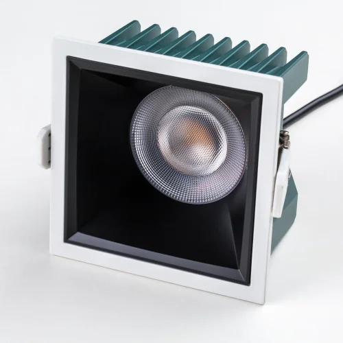 Светильник точечный LED Ciclone 385247 Lightstar чёрный на 1 лампу, основание чёрное белое в стиле современный квадратный фото 3 Светильник точечный LED Ciclone 385247 Lightstar чёрный на 1 лампу, основание чёрное белое в стиле современный квадратный фото 3