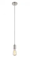 Светильник подвесной лофт NOEL A14 Globo без плафона 1 лампа, основание матовое никель в стиле лофт 