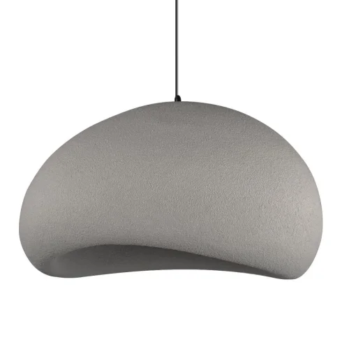 Светильник подвесной Stone 10252/600 Grey LOFT IT серый 1 лампа, основание чёрное в стиле современный  фото 5