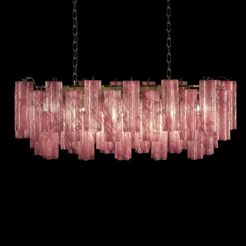 Люстра подвесная Мурано / Murano 10580/1000R Pink LOFT IT розовая на 11 ламп, основание бронзовое в стиле современный арт-деко фото 4 Люстра подвесная Мурано / Murano 10580/1000R Pink LOFT IT розовая на 11 ламп, основание бронзовое в стиле современный арт-деко фото 4
