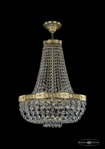 Светильник потолочный 19273/H2/35IV G Bohemia Ivele Crystal прозрачный 2 лампы, основание золотое в стиле классический sp