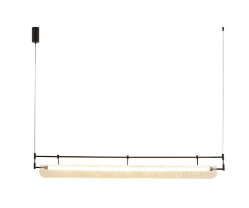 Светильник подвесной LED Аника 08021-150P,19 Kink Light прозрачный на 1 лампу, основание чёрное в стиле хай-тек современный линейный фото 2 Светильник подвесной LED Аника 08021-150P,19 Kink Light прозрачный на 1 лампу, основание чёрное в стиле хай-тек современный линейный фото 2