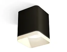 Светильник накладной Techno Spot XS XS7813021 Ambrella light чёрный 1 лампа, основание чёрное в стиле модерн хай-тек квадратный