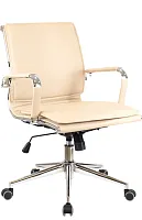 Операторское кресло Nerey LB T Экокожа Бежевый EP-nerey lb t pu beige Everprof, бежевый/экокожа, ножки//, размеры - 880*960***560*