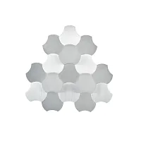 Бра LED Viva 441 VL8045W03 Vele Luce серебряный серый на 1 лампу, основание серебряное серое в стиле хай-тек 