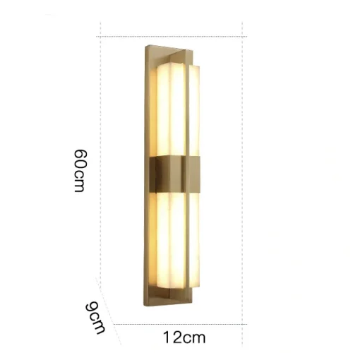 Настенный светильник GLEE A 208972-23 ImperiumLoft белый на 1 лампу, основание латунь в стиле современный фото 3 Настенный светильник GLEE A 208972-23 ImperiumLoft белый на 1 лампу, основание латунь в стиле современный фото 3