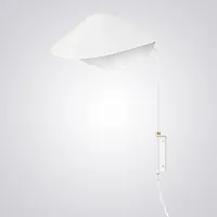 Бра LAMPARA MOUILLE ARM white 186174-22 ImperiumLoft белый 1 лампа, основание белое в стиле минимализм современный 