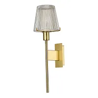 Бра Copita 2778-1W Favourite прозрачный 1 лампа, основание золотое в стиле современный 