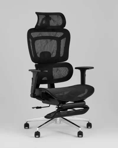 Кресло офисное TopChairs Nimbus, черный УТ000041777 Stool Group, /, ножки//, размеры - *****