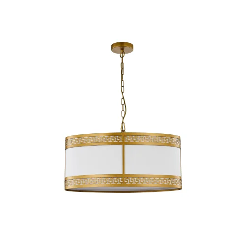 Люстра подвесная Exortivus 4011-3PC Favourite белая на 3 лампы, основание золотое в стиле классический  фото 2