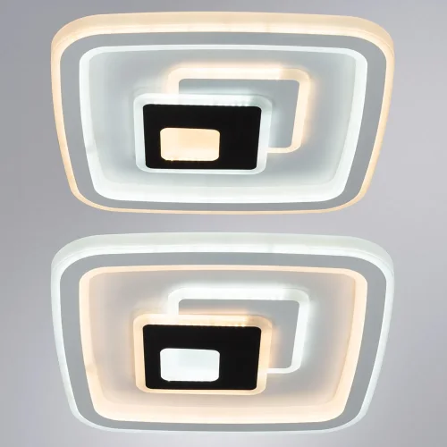 Светильник потолочный LED с пультом Forma A1437PL-72WH Arte Lamp белый 1 лампа, основание белое в стиле современный с пультом квадраты фото 3