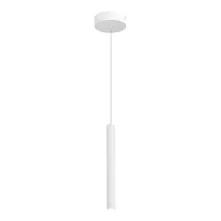 Светильник подвесной LED ST613 ST613.503.06 ST-Luce белый 1 лампа, основание белое в стиле современный хай-тек трубочки
