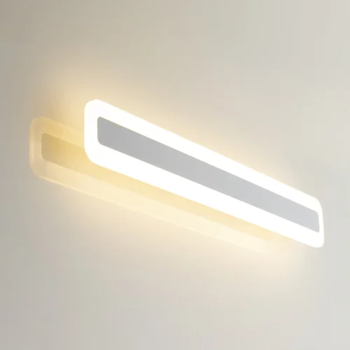 Бра LED Тринити CL238560 Citilux белый на 1 лампа, основание белое в стиле современный хай-тек  фото 2