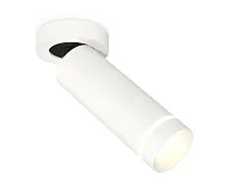Светильник накладной XM6342221 Ambrella light белый 1 лампа, основание белое в стиле хай-тек круглый