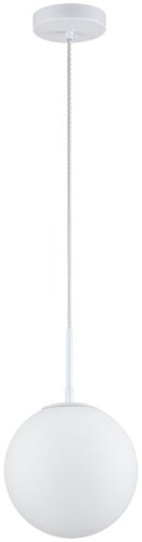 Светильник подвесной Antell 2168/01/01PS Stilfort белый 1 лампа, основание белое в стиле современный шар
