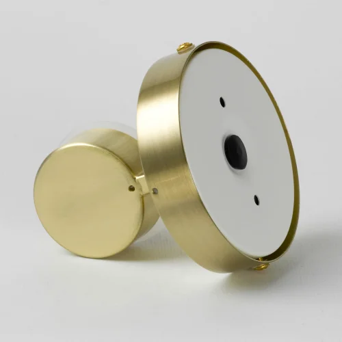 Бра Aqua LSP-8858 Lussole прозрачный на 1 лампа, основание матовое золото в стиле современный  фото 3