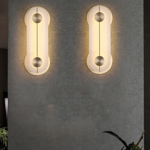 Настенный светильник PHEBE C 211997-26 ImperiumLoft белый на 1 лампу, основание латунь в стиле современный фото 8 Настенный светильник PHEBE C 211997-26 ImperiumLoft белый на 1 лампу, основание латунь в стиле современный фото 8