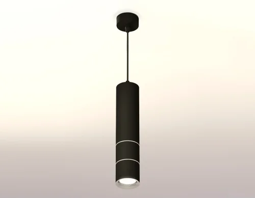 Светильник подвесной Techno spot XP7402070 Ambrella light чёрный 1 лампа, основание чёрное в стиле современный хай-тек  фото 2