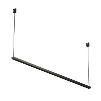 Трековый светильник LED Magnetic track system Elasity TR169-1-52W3K-M-B Maytoni чёрный для шинопроводов серии Magnetic track system Elasity чёрный